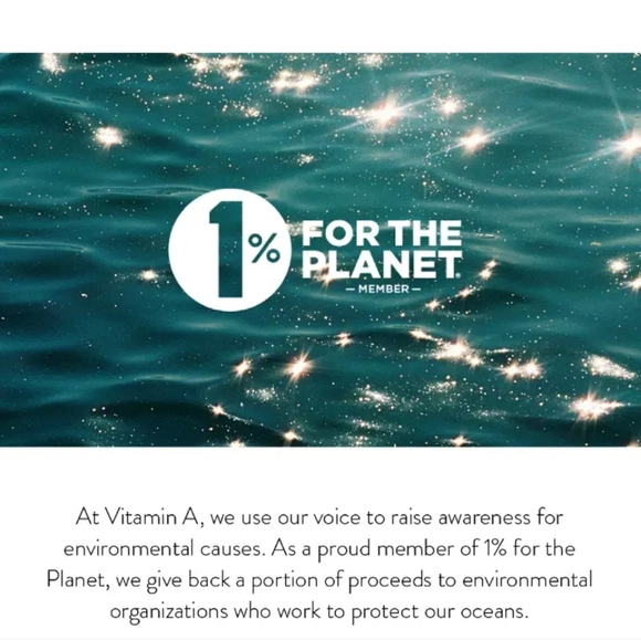 Nwt Vitamin A Sienna High Waisted Bikini Bottoms - Picture 9 of 9